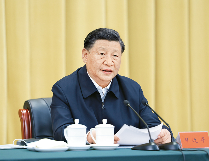 2023年6月2日，，，，，，，中共中央总书记、国家主席、中央军委主席习近平在北京出席文化传承发展座谈会并发表重要讲话。。。。。。。。 新华社记者 鞠鹏/摄